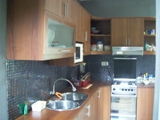 Dapur dan kitchen set rumah green pinus